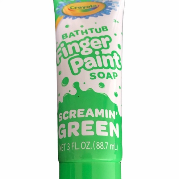 Crayola Bathtub Finger Paint Soap 3oz Set of 5 - Picture 5 of 6